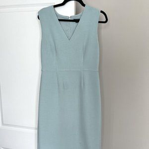 Ann Taylor Light Blue Shift Dress, Size 8